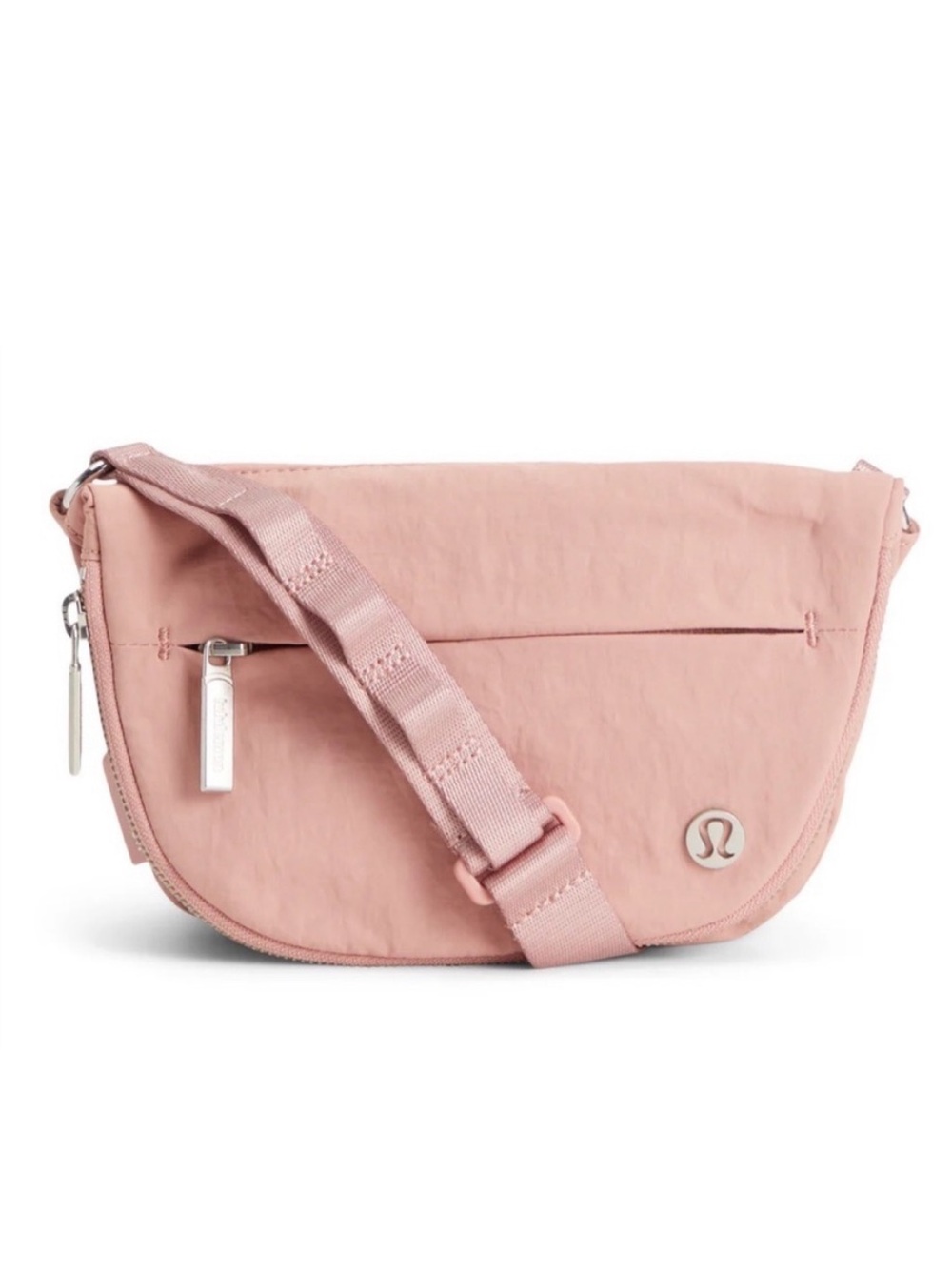 Lululemon All Night Micro Festival Zip Top in Pink Pastel
